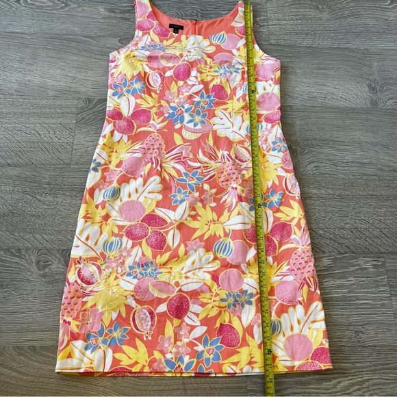 LIKE NEW Talbots Dress - Pink Patterned - Picture 7 of 11